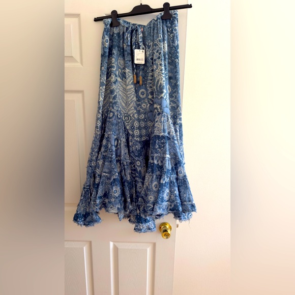 Free people calista printed maxi skirt - Picture 3 of 7